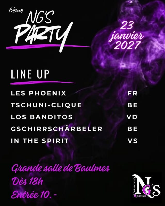 Affiche de 6e NG's Party