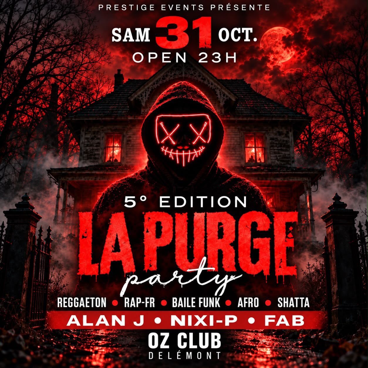 Affiche de La Purge Party 5 – Halloween
